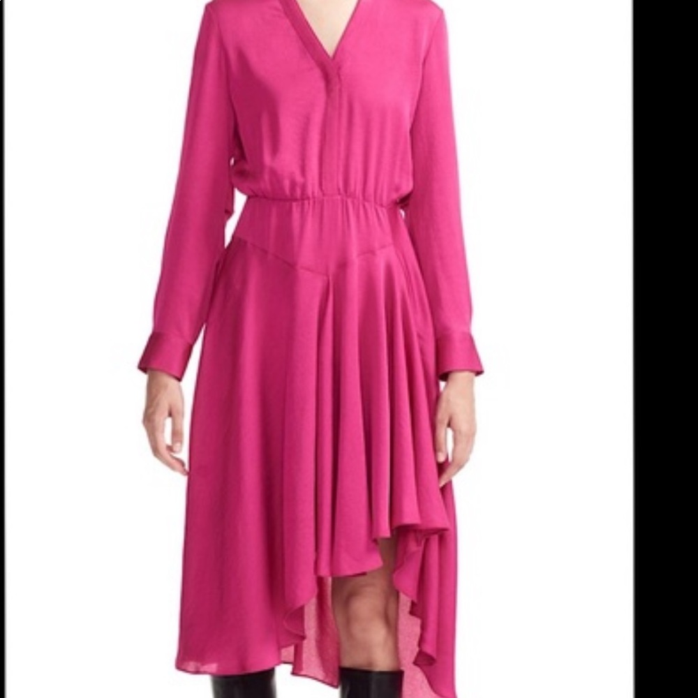 Maje Rushia High/Low Dress - Picture 2 of 5